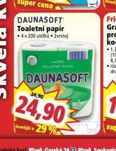 Norma Daunasoft toaletní papír nabídka