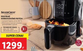 Lidl Digitální horkovzdušná fritéza nabídka