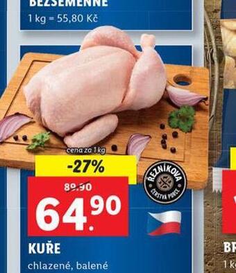 Lidl Kuře nabídka