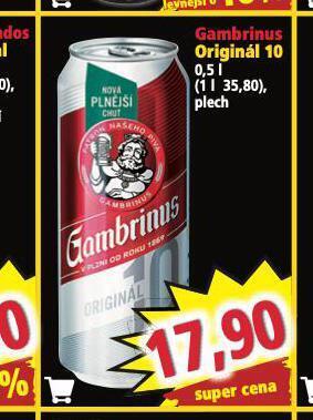 Norma Pivo gambrinus nabídka