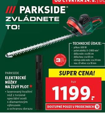 Lidl Elektrické nůžky na živý plot nabídka