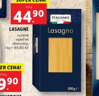 Lidl Lasagne nabídka
