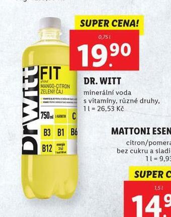 Lidl Dr. witt nabídka