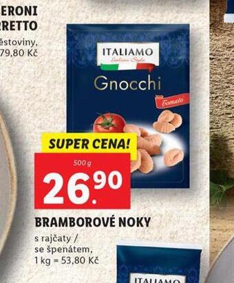 Lidl Bramborové noky nabídka