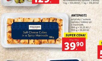 Lidl Antipasti nabídka