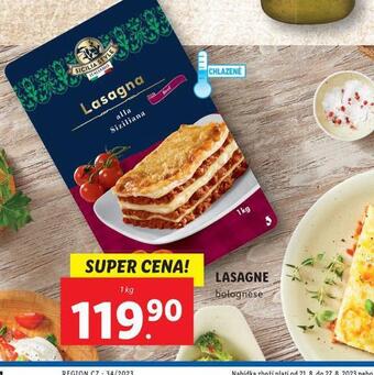 Lidl Lasagne nabídka