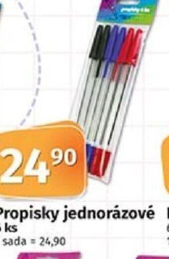 COOP TIP Propisky + mikrotužky Propisky jednorázové Propisky gelové Neon Popisovače (fixy) nabídka