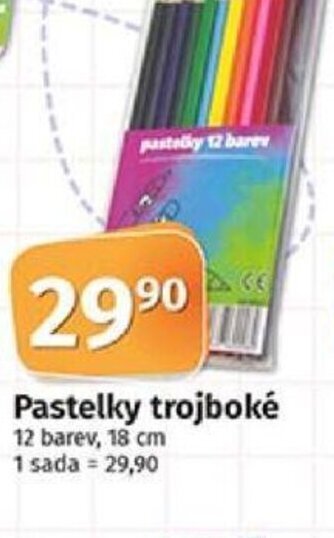 Pastelky trojboké