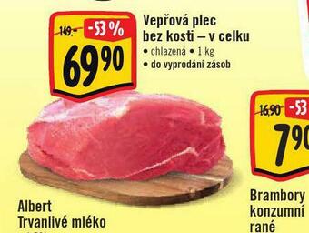 Jip Vepřová plec bez kosti nabídka