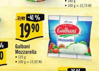 Jip Galbani mozzarella nabídka