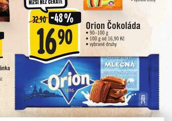 Jip Orion čokoláda nabídka