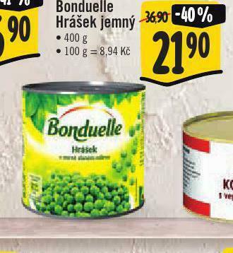 Jip Bonduelle hrášek jemný nabídka