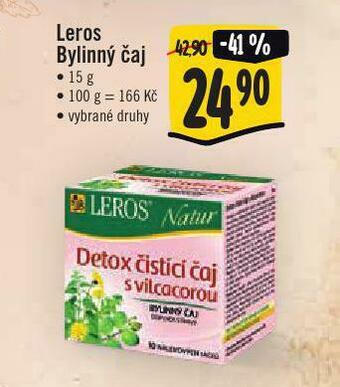 Jip Leros bylinný čaj nabídka