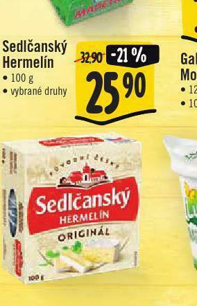 Jip Sedlčanský hermelín nabídka