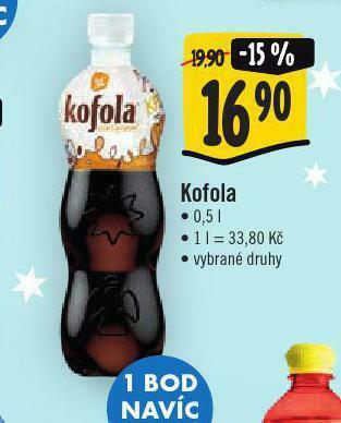 Jip Kofola 0,5l nabídka