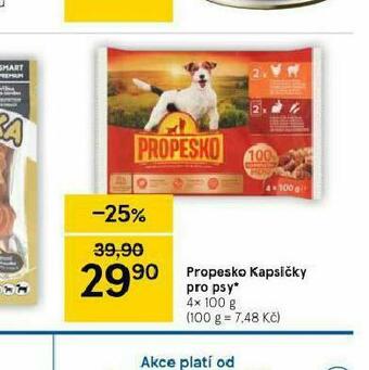 Tesco Propesko kapsičky pro psy nabídka