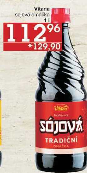 Jip Vitana sojová omáčka, 1 l nabídka