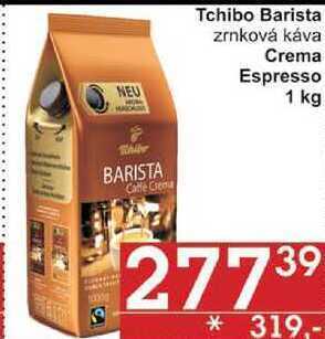 Jip Tchibo barista zrnková káva crema, 1 kg nabídka