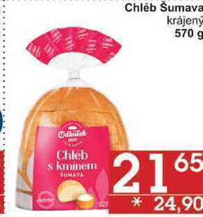 Jip Chléb šumava krájený, 570 g nabídka