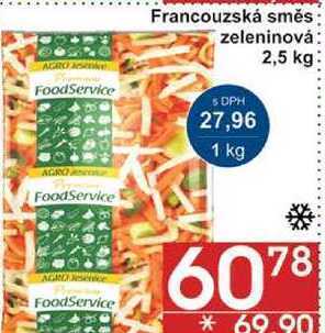 Jip Agro foodservice francouzská směs zeleninová, 2,5 kg nabídka