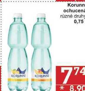 Jip Korunní ochucená různé druhy, 0,75 l nabídka