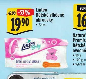 Jip Linteo dětské vlhčené ubrousky nabídka