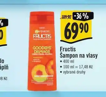 Garnier fructis šampon