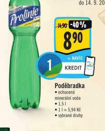 Jip Poděbradka ochucená nabídka