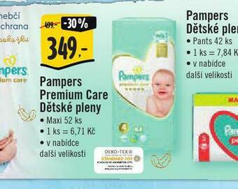 Pampers dětské pleny