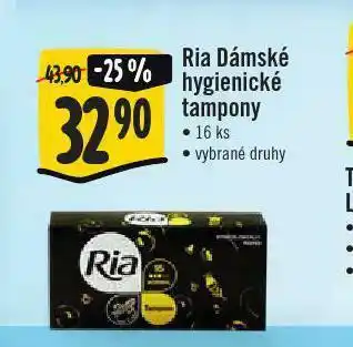 Jip Ria dámské hygienické tampony nabídka