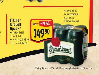 Jip Pivo pilsner urquell nabídka
