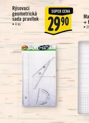 Jip Rýsovací geometrická sada pravítek nabídka