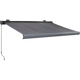 OBI Obi kazetová markýza bayville s led osvětlením, antracitová, 400 x 250 cm nabídka