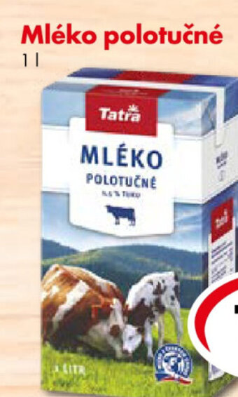 CBA Mléko polotučné nabídka