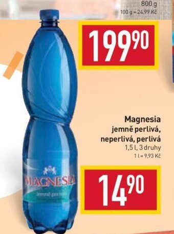 Billa Magnesia jemně perlivá, neperlivá, perlivá nabídka