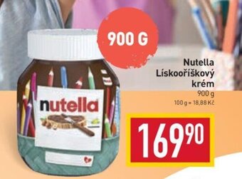 Billa Nutella Lískooříškový krém nabídka
