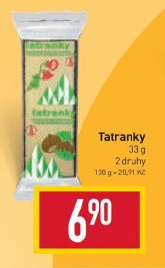 Billa Tatranky nabídka
