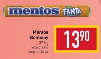 Billa Mentos Bonbony nabídka