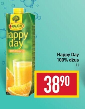 Billa Happy Day 100% džus nabídka