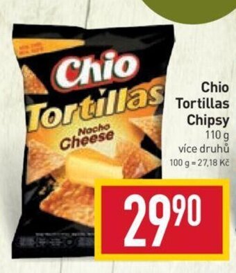 Billa Chio Tortillas Chipsy nabídka