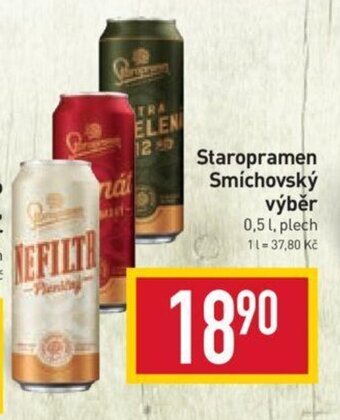 Billa Staropramen Smíchovský výběr nabídka