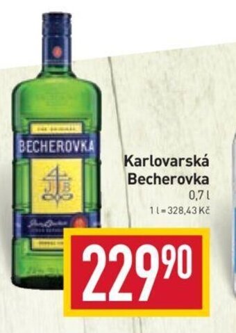 Billa Karlovarská Becherovka nabídka
