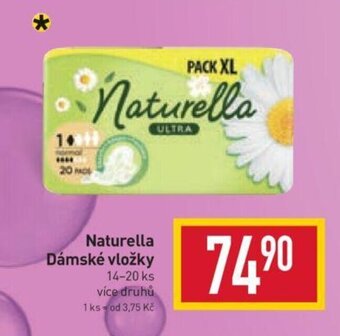 Billa Naturella Dámské vložky nabídka