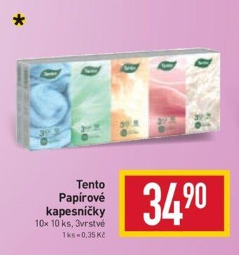Billa Tento Papírové kapesníčky nabídka