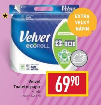 Billa Velvet Toaletní papír nabídka