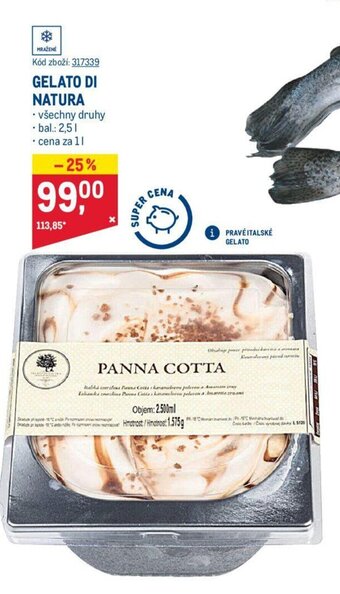 Makro GELATO DI NATURA nabídka