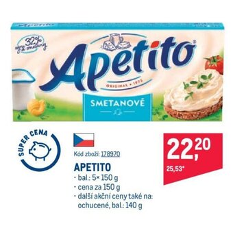 Makro APETITO nabídka