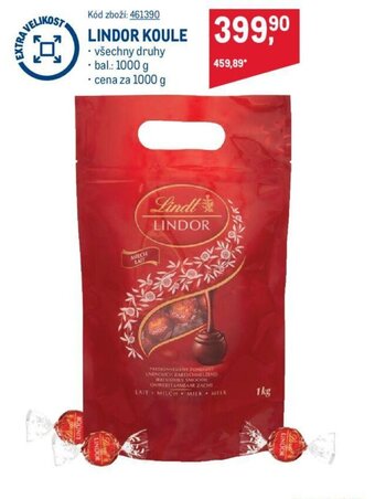 Makro LINDOR KOULE nabídka