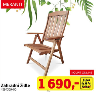 Asko Zahradní židle nabídka