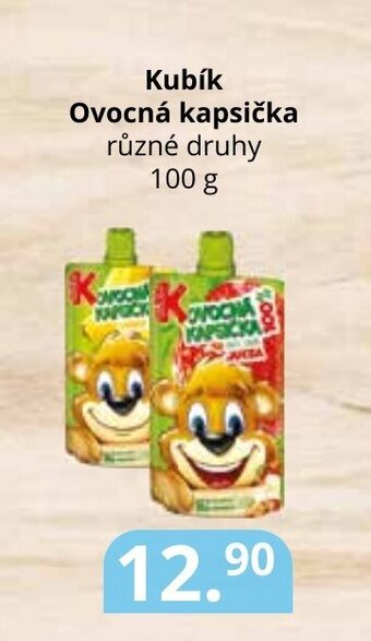 Potraviny CZ Kubík Ovocná kapsička nabídka